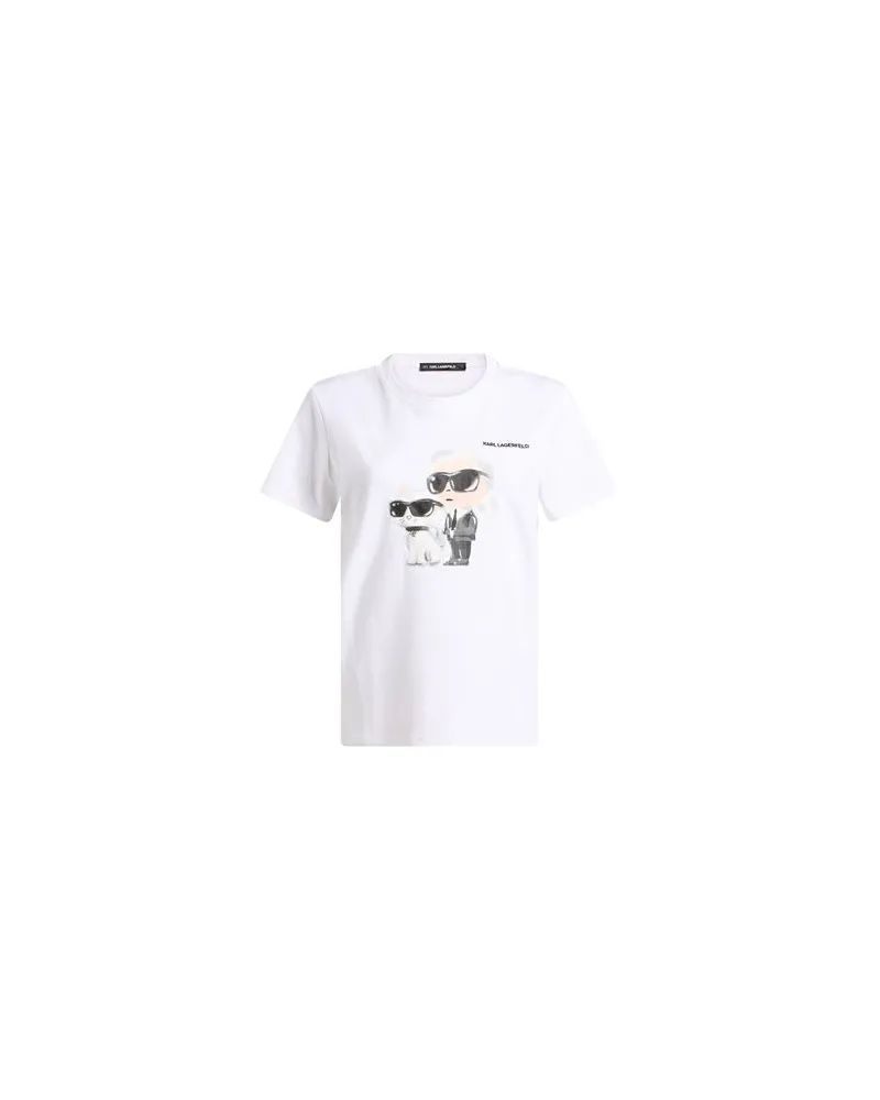 Karl Lagerfeld TOPS - T-shirtsauf YOOX.COM Weiß