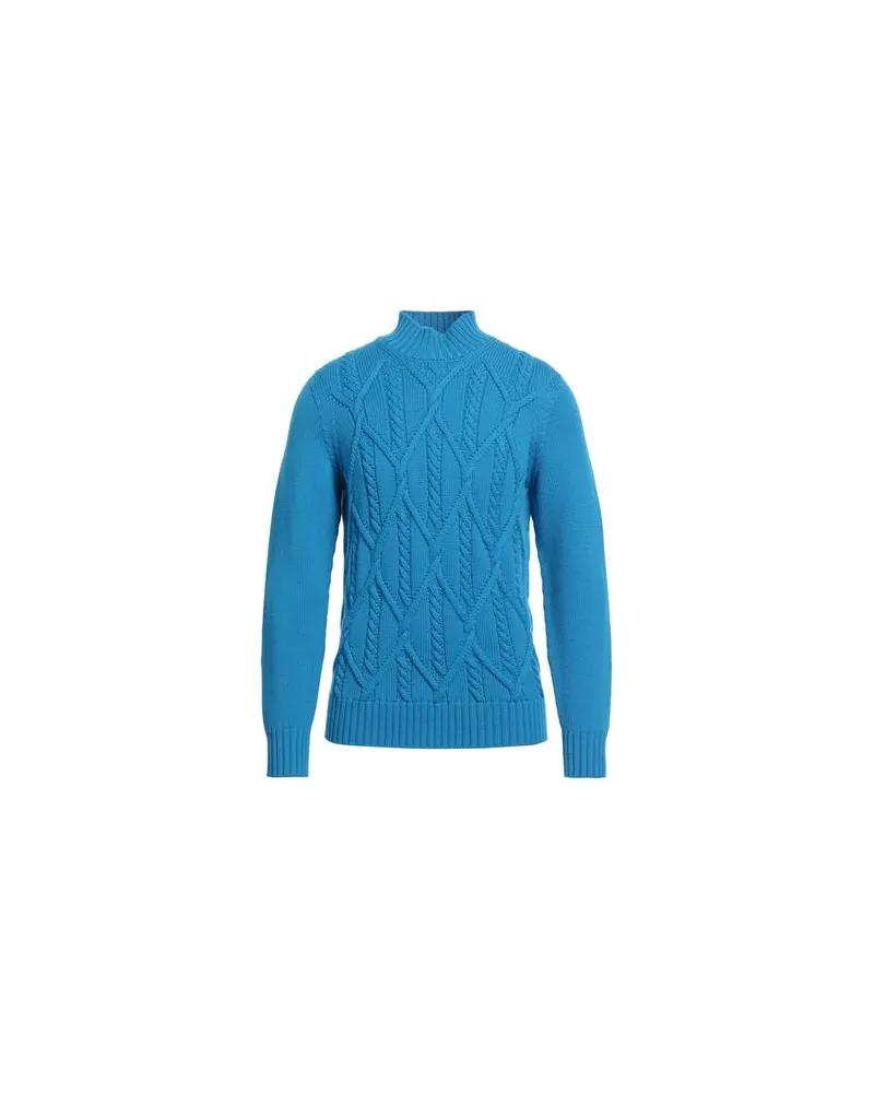 Drumohr  STRICKWAREN - Rollkragenpulloverauf YOOX.COM Azurblau