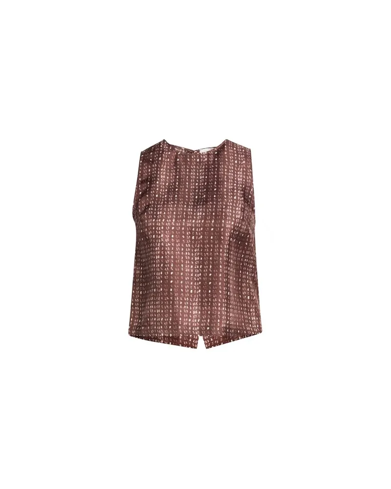 ALYSI CHOCOLAT - TOPS - Topsauf YOOX.COM Schokobraun