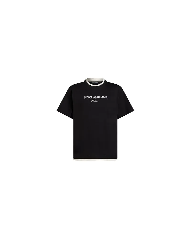 Dolce & Gabbana TOPS - T-shirtsauf YOOX.COM Schwarz