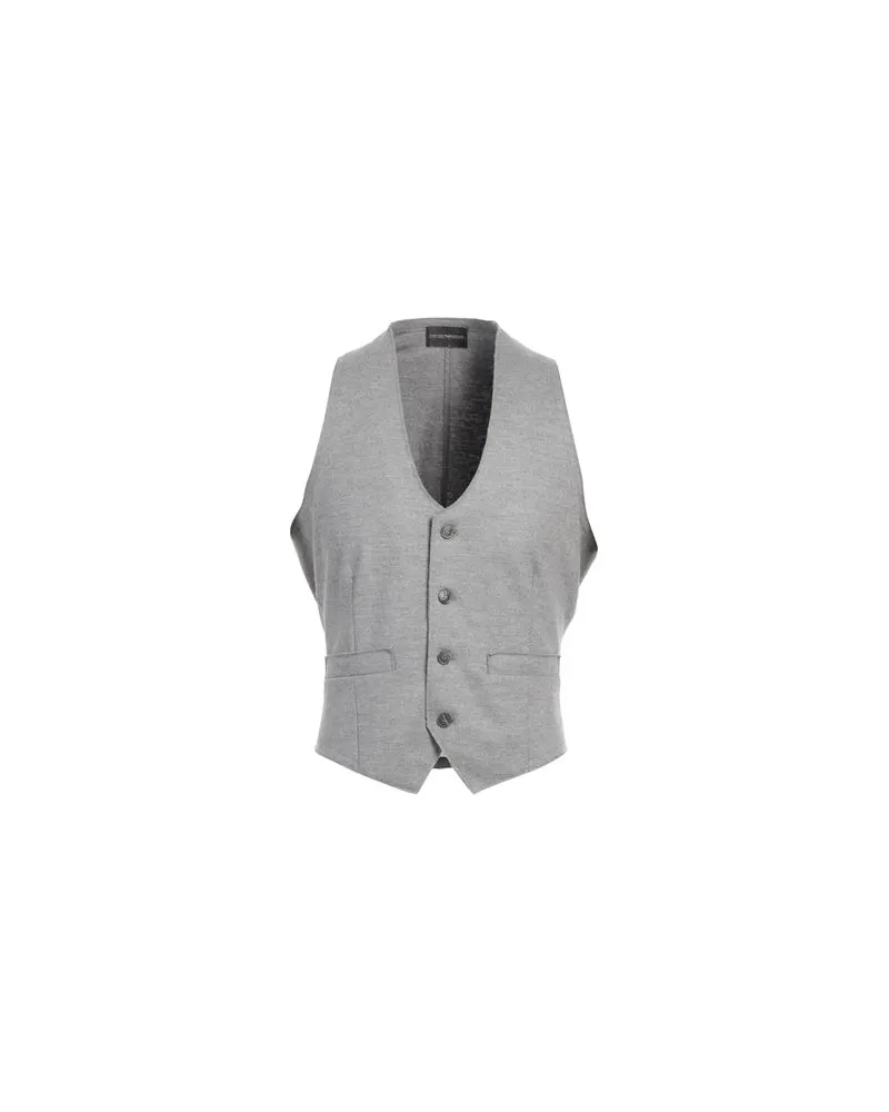 Emporio Armani ANZÜGE und CO-ORDS - Couture-Westenauf YOOX.COM Hellgrau