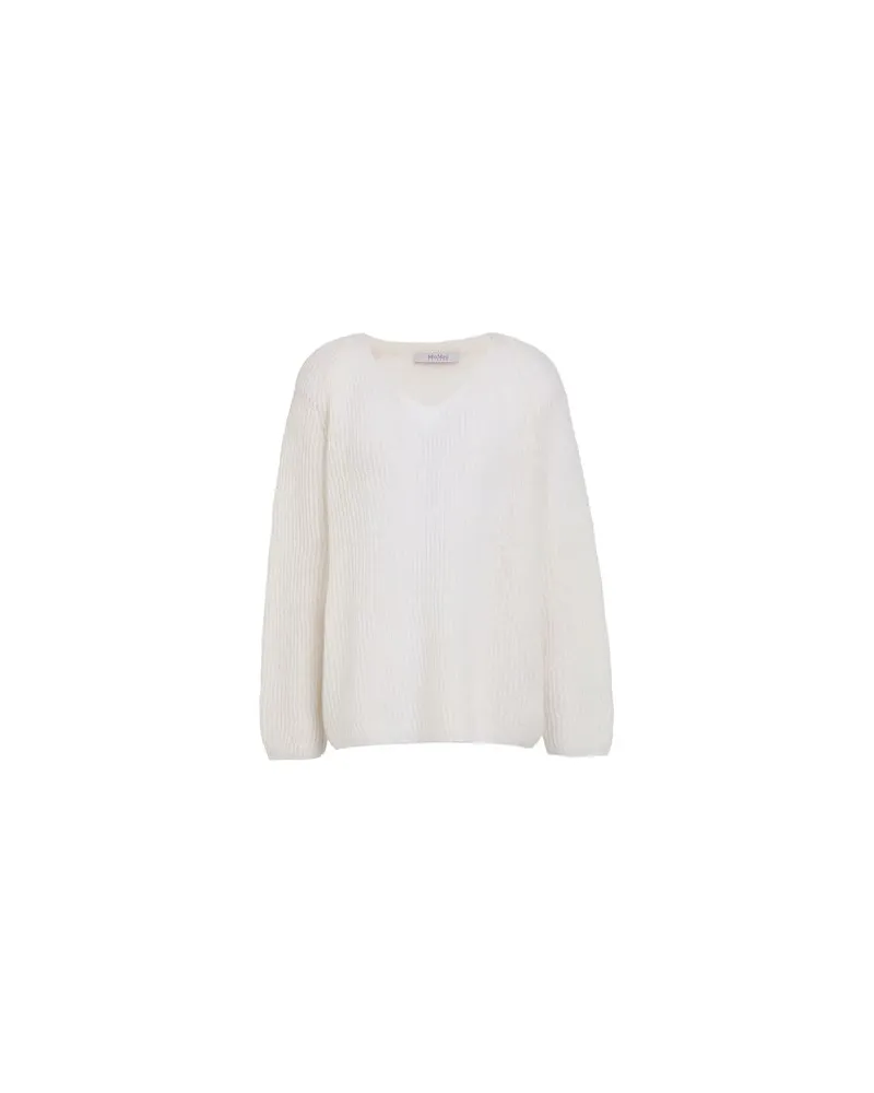 Max Mara LEISURE - STRICKWAREN - Pulloverauf YOOX.COM Cremeweiß