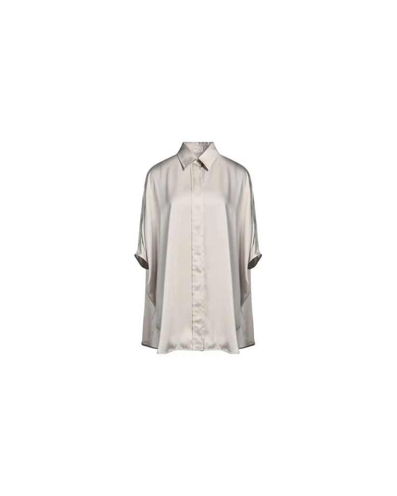 Brunello Cucinelli TOPS - Hemdenauf YOOX.COM Beige