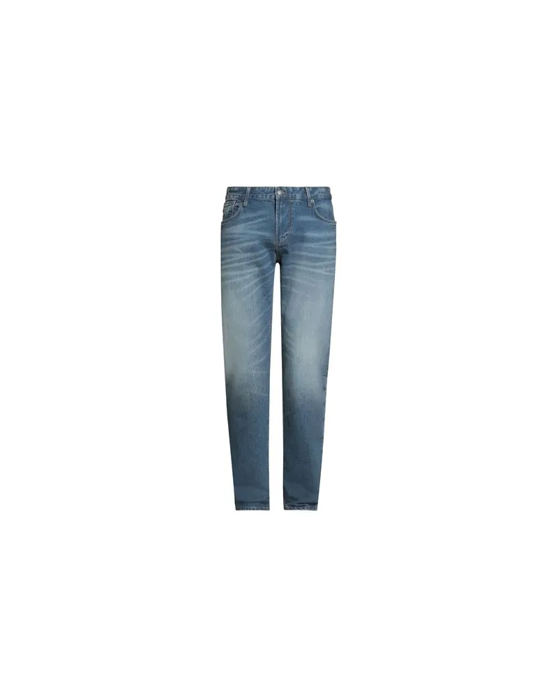 Emporio Armani HOSEN & RÖCKE - Jeanshosenauf YOOX.COM Blau