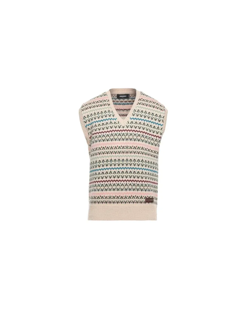 Dsquared2 STRICKWAREN - Pulloverauf YOOX.COM Beige
