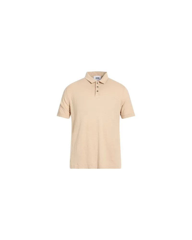 Alpha Studio TOPS - Poloshirtsauf YOOX.COM Sand