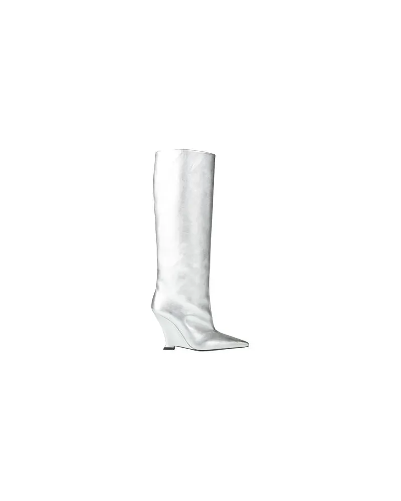 3JUIN SCHUHE - Stiefelauf YOOX.COM Silber