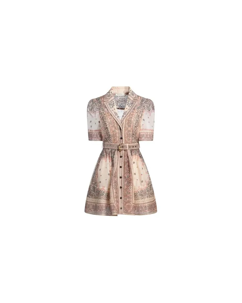 Zimmermann KLEIDER - Mini-Kleiderauf YOOX.COM Beige