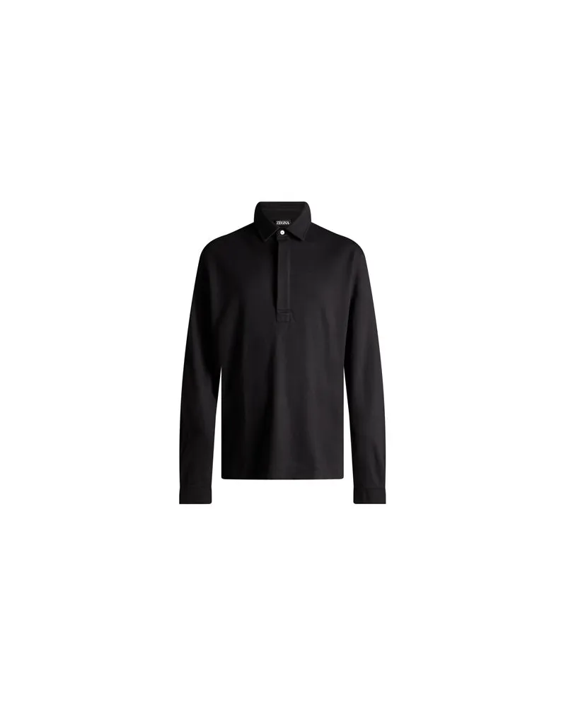 Ermenegildo Zegna TOPS - Poloshirtsauf YOOX.COM Schwarz