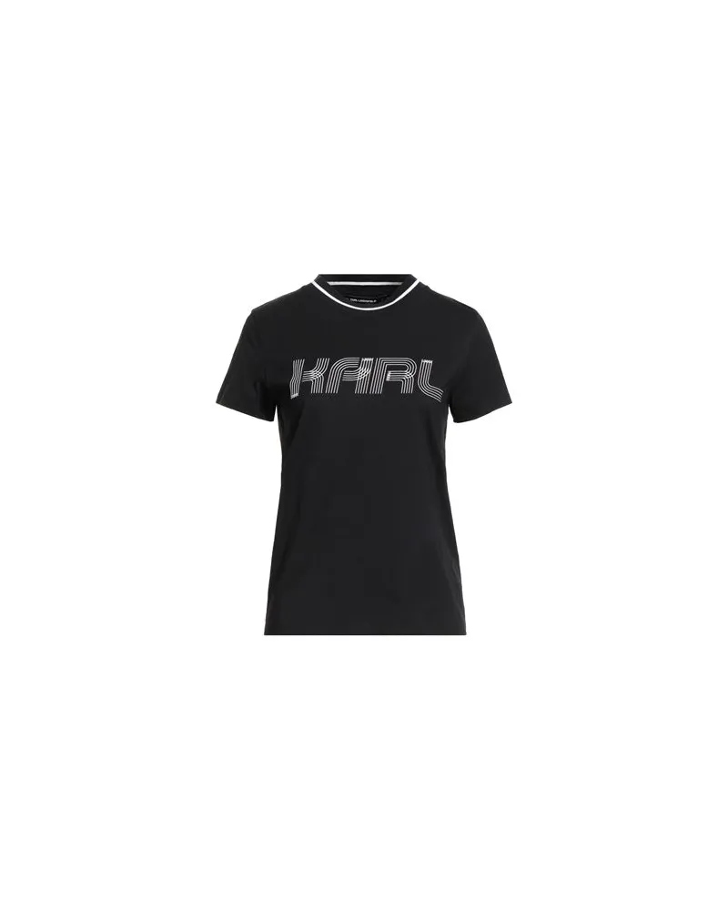 Karl Lagerfeld TOPS - T-shirtsauf YOOX.COM Schwarz