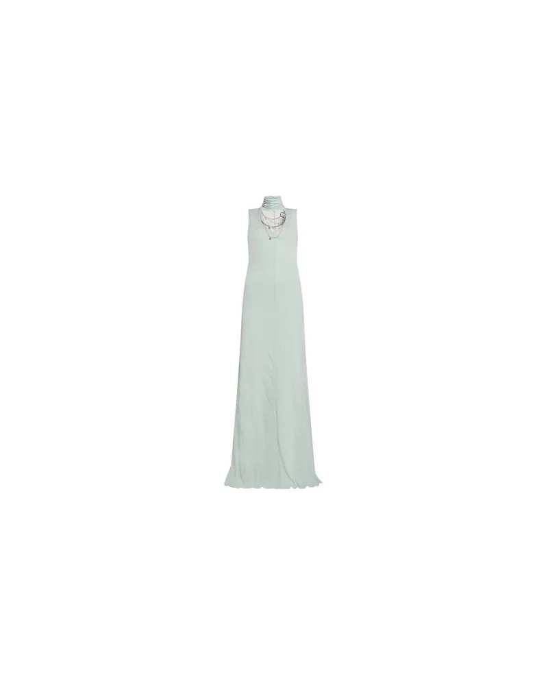Elisabetta Franchi KLEIDER - Maxi-Kleiderauf YOOX.COM Säuregrün