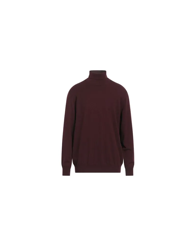 Filippo de Laurentiis STRICKWAREN - Rollkragenpulloverauf YOOX.COM Bordeaux
