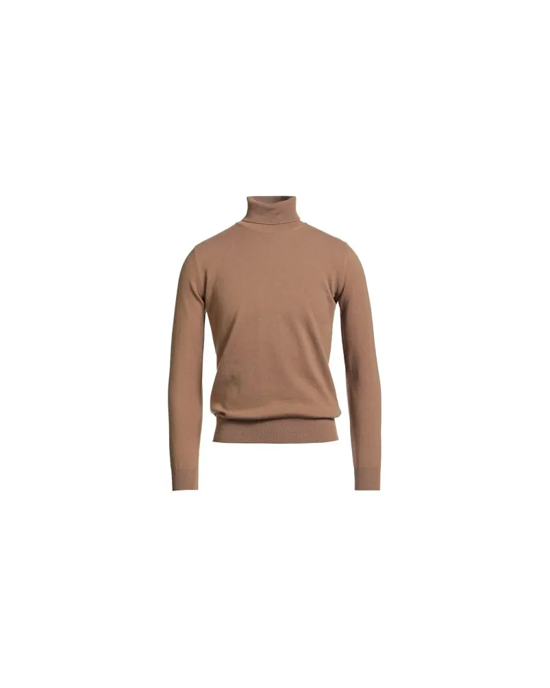 Filippo de Laurentiis STRICKWAREN - Rollkragenpulloverauf YOOX.COM Braun