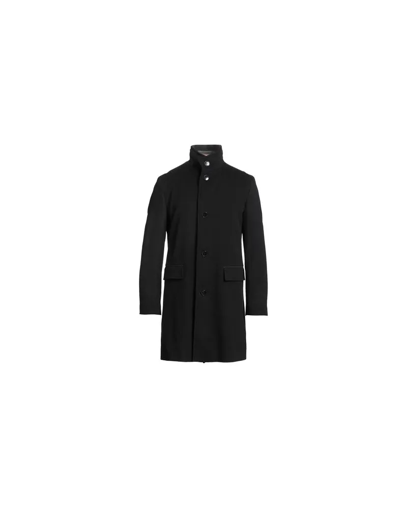 HUGO BOSS JACKEN & MÄNTEL - Mäntelauf YOOX.COM Schwarz