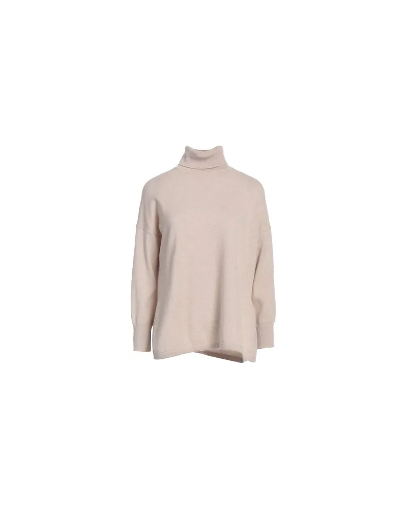 BASE Milano STRICKWAREN - Rollkragenpulloverauf YOOX.COM Beige
