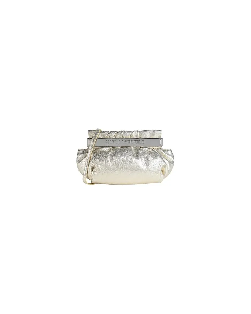 Karl Lagerfeld K/KROSS BAGUETTE  - TASCHEN - Handtaschenauf YOOX.COM Platin