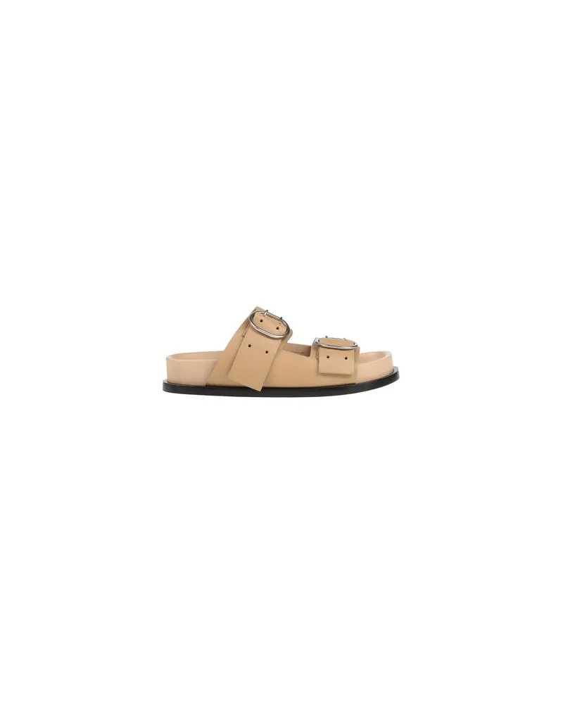 Jil Sander SCHUHE - Sandalenauf YOOX.COM Khaki