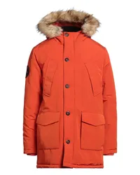 Superdry. Mantel Orange