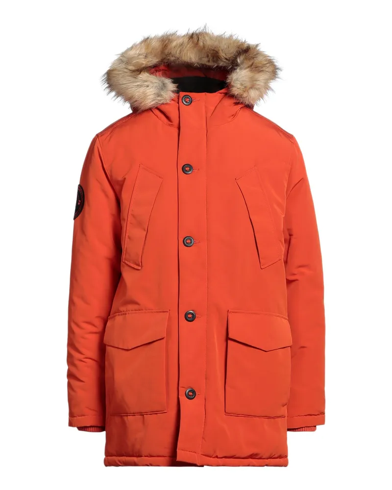 Superdry. Mantel Orange