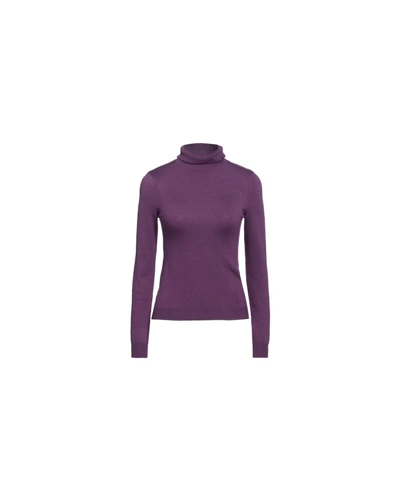 Guess STRICKWAREN - Rollkragenpulloverauf YOOX.COM Dunkelviolett