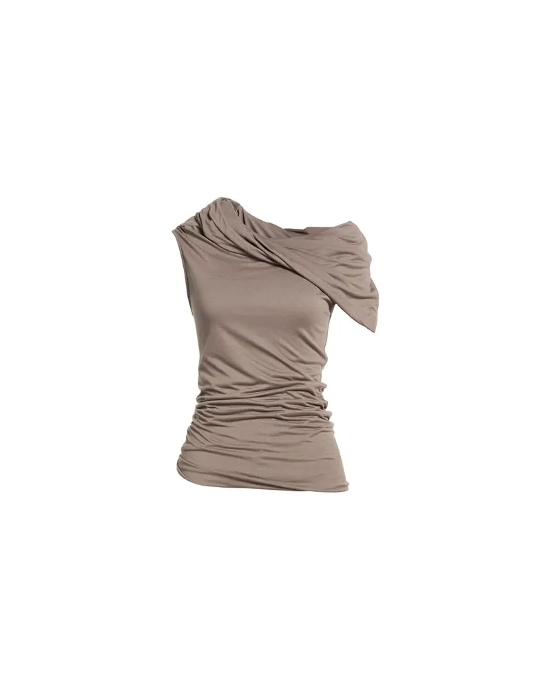 Rick Owens Lilies TOPS - Topsauf YOOX.COM Maulwurfsgrau