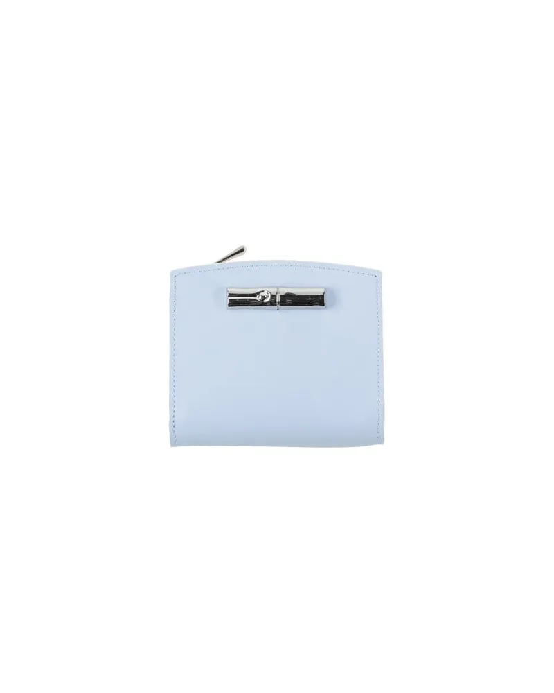 Longchamp Kleinlederwaren - Brieftaschenauf YOOX.COM Himmelblau