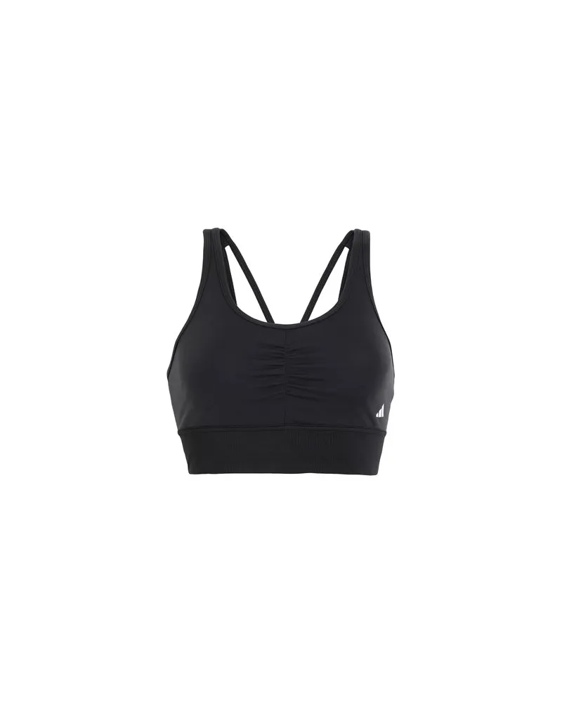 adidas CESS STO MS BRA  - CESS STO MS BRA - TOPS - Topsauf YOOX.COM Schwarz