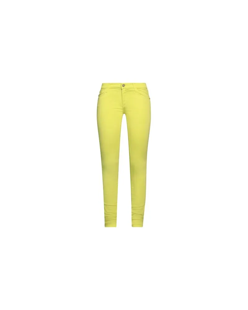 Manila Grace HOSEN & RÖCKE - Jeanshosenauf YOOX.COM Limettengrün