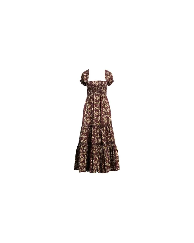 Tory Burch KLEIDER - Midi-Kleiderauf YOOX.COM Pflaume