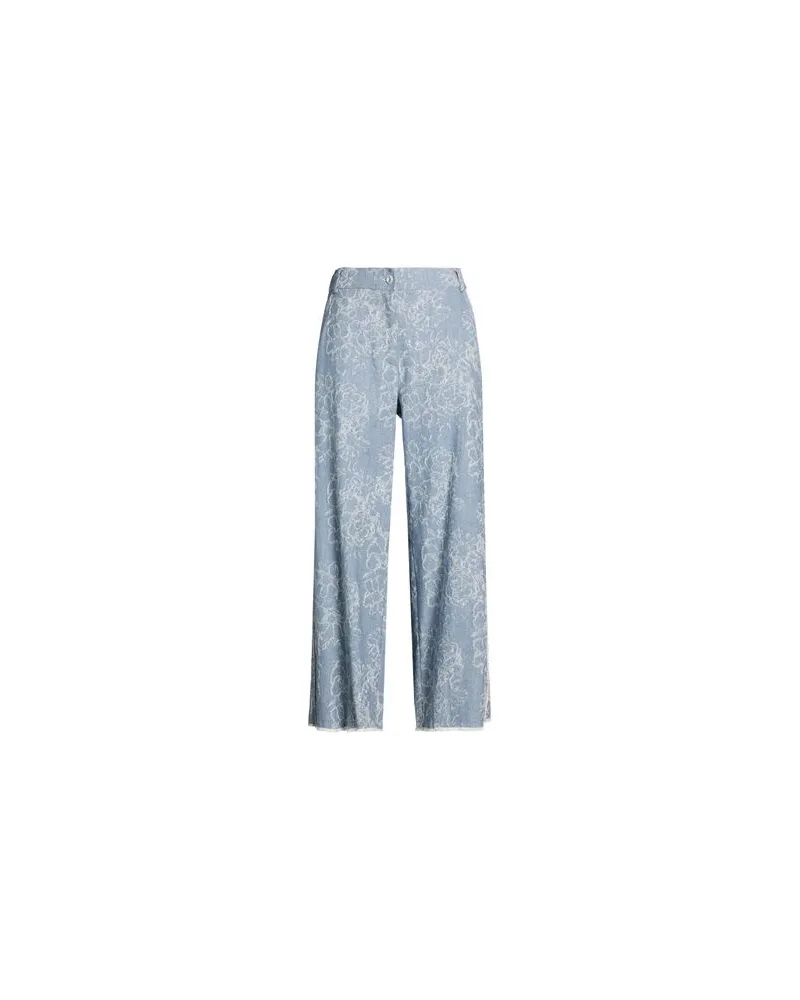 SHIRTAPORTER HOSEN & RÖCKE - Hosenauf YOOX.COM Taubenblau