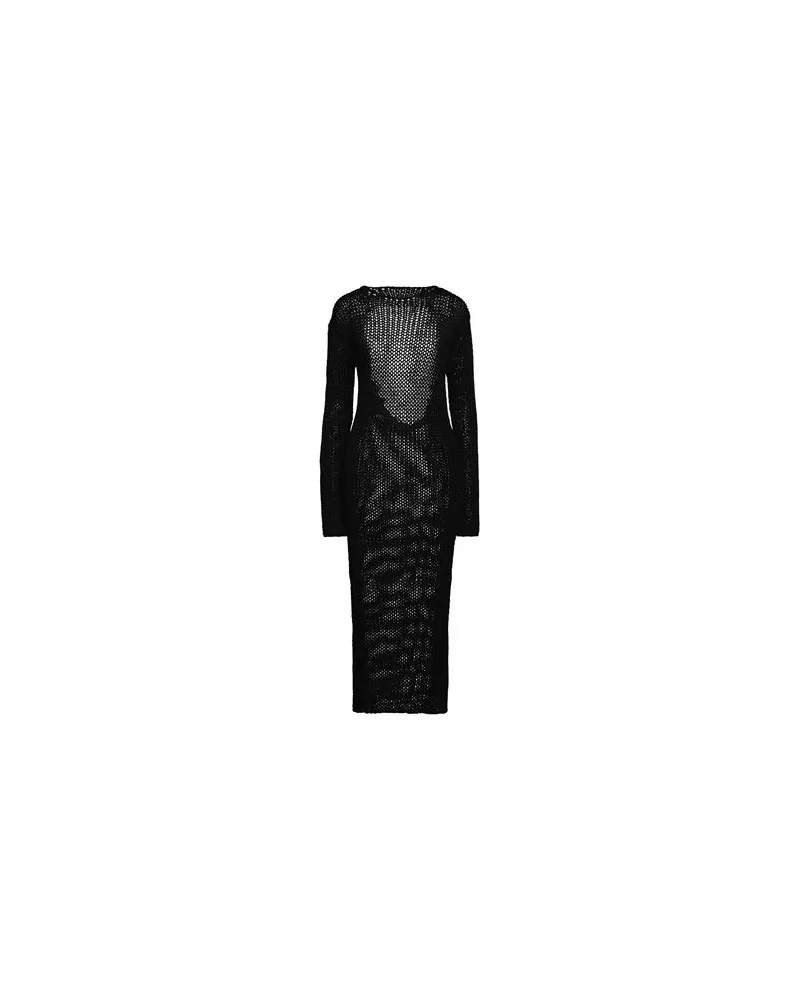 QUIRA KLEIDER - Maxi-Kleiderauf YOOX.COM Schwarz