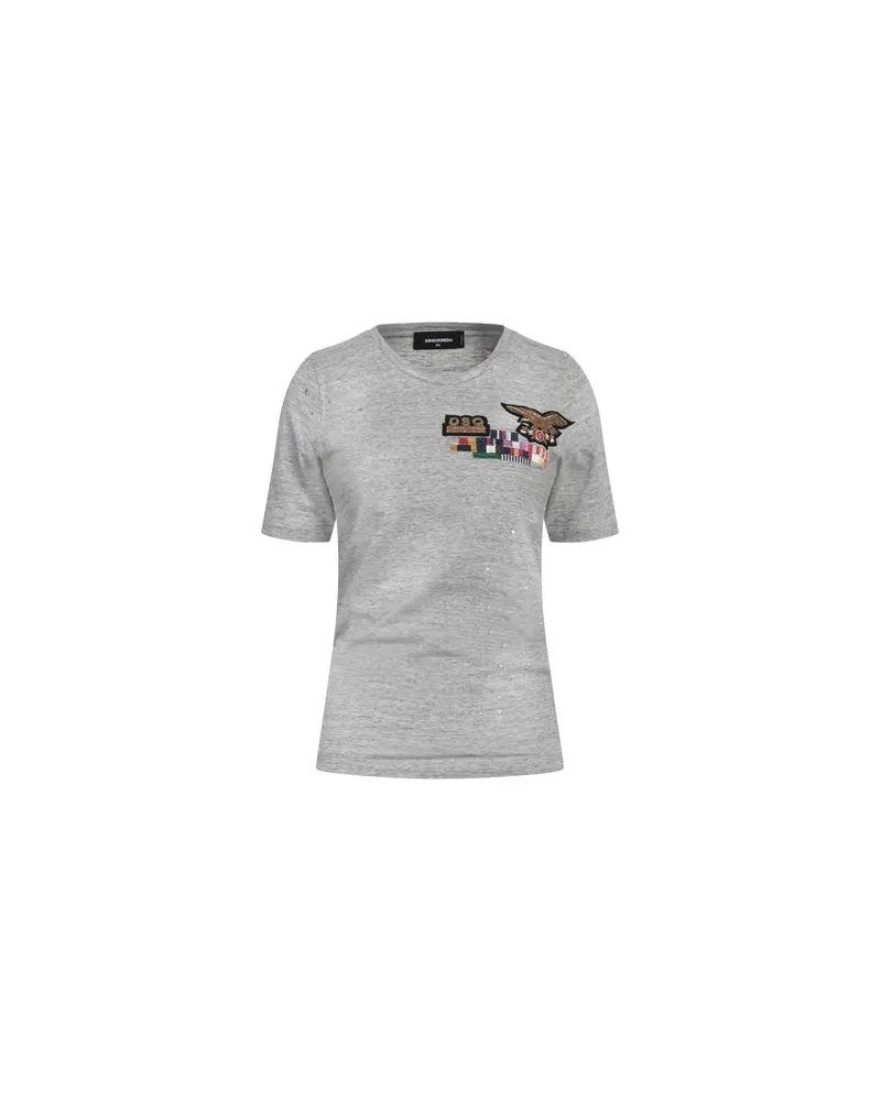 Dsquared2 TOPS - T-shirtsauf YOOX.COM Grau