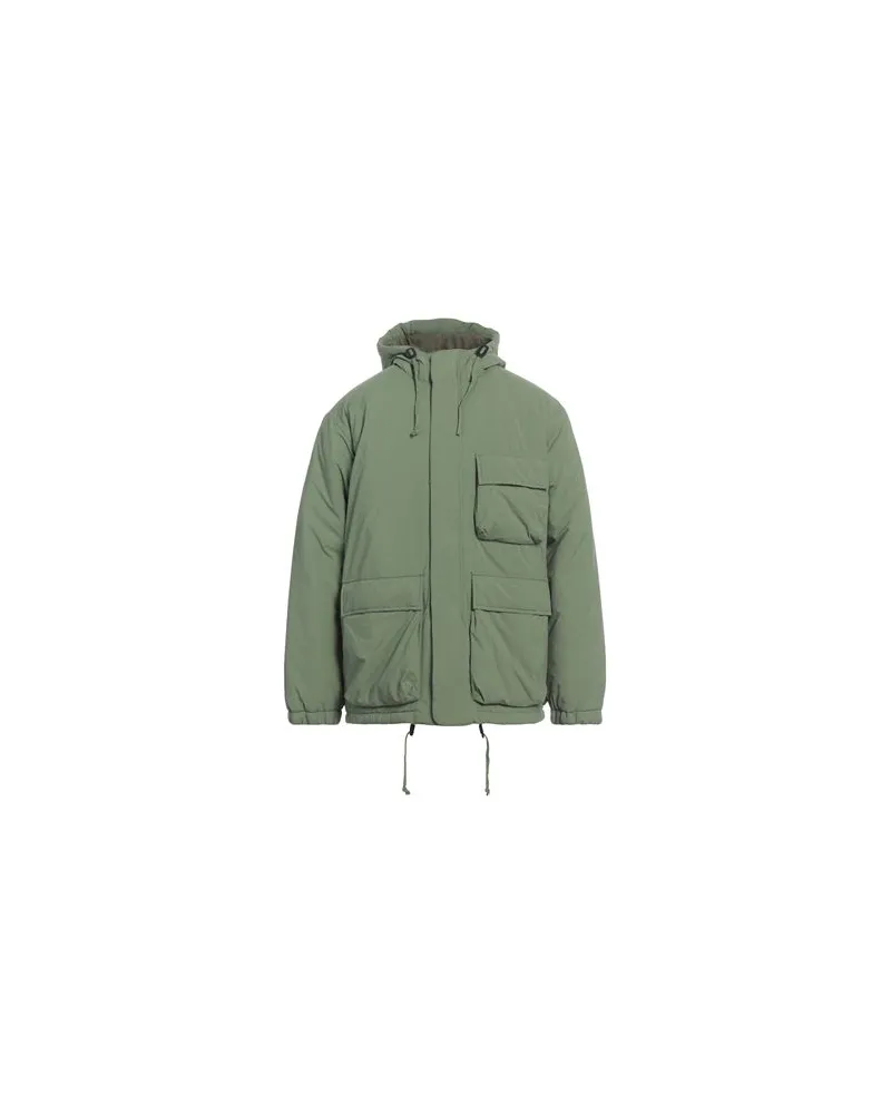 Universal Works JACKEN & MÄNTEL - Mäntelauf YOOX.COM Militärgrün