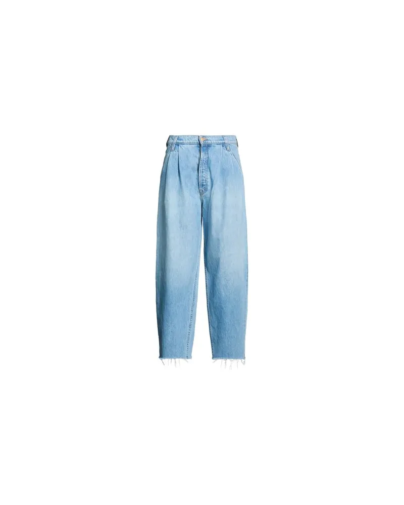 Mother HOSEN & RÖCKE - Jeanshosenauf YOOX.COM Blau