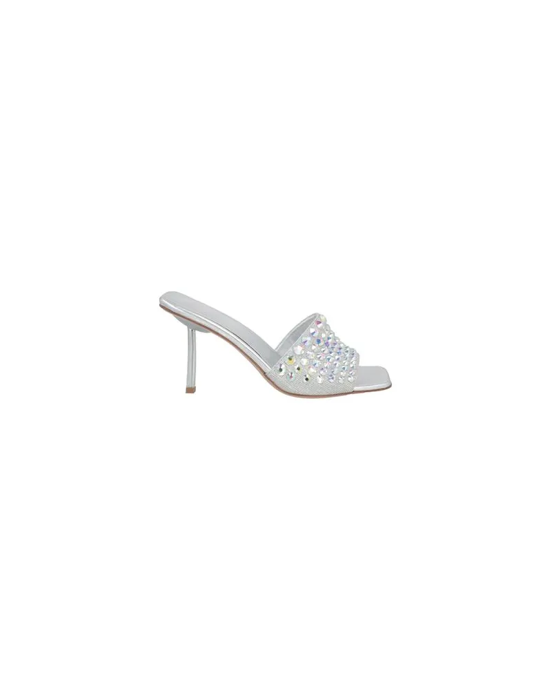Le Silla SCHUHE - Sandalenauf YOOX.COM Silber