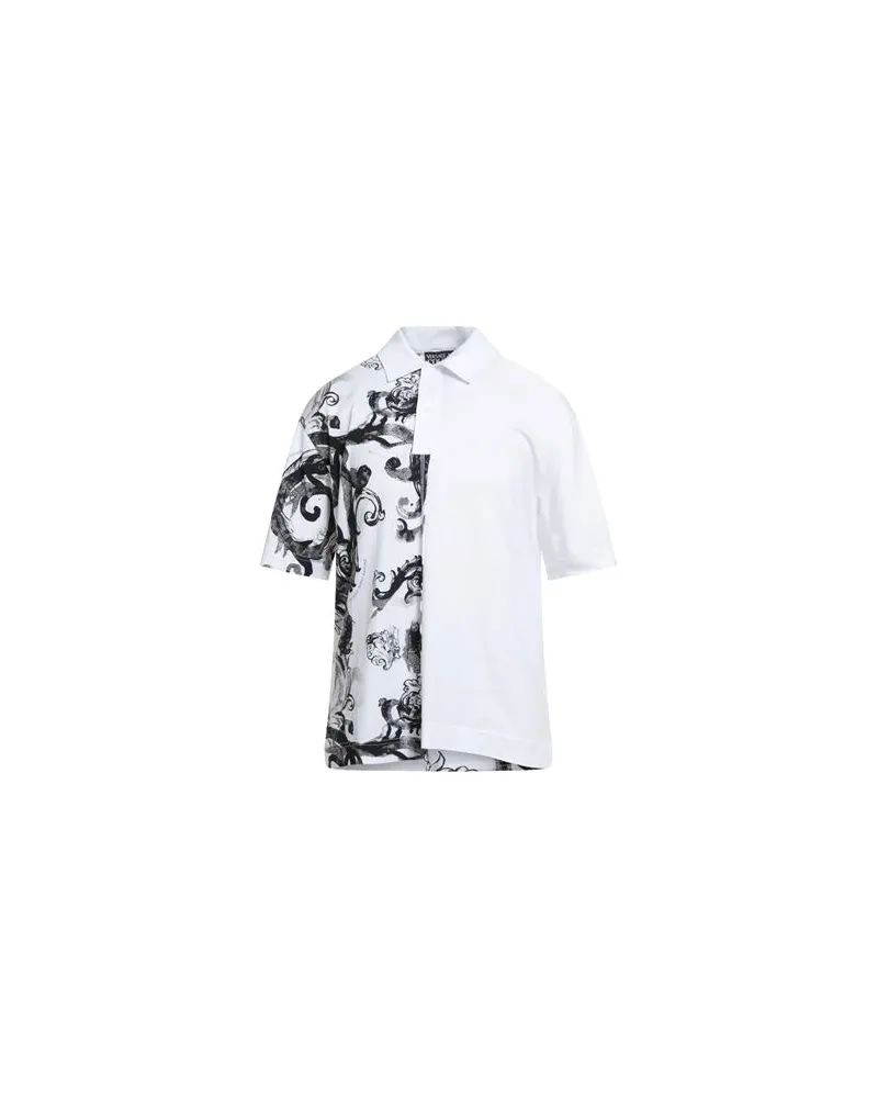 Versace Jeans TOPS - Poloshirtsauf YOOX.COM Weiß