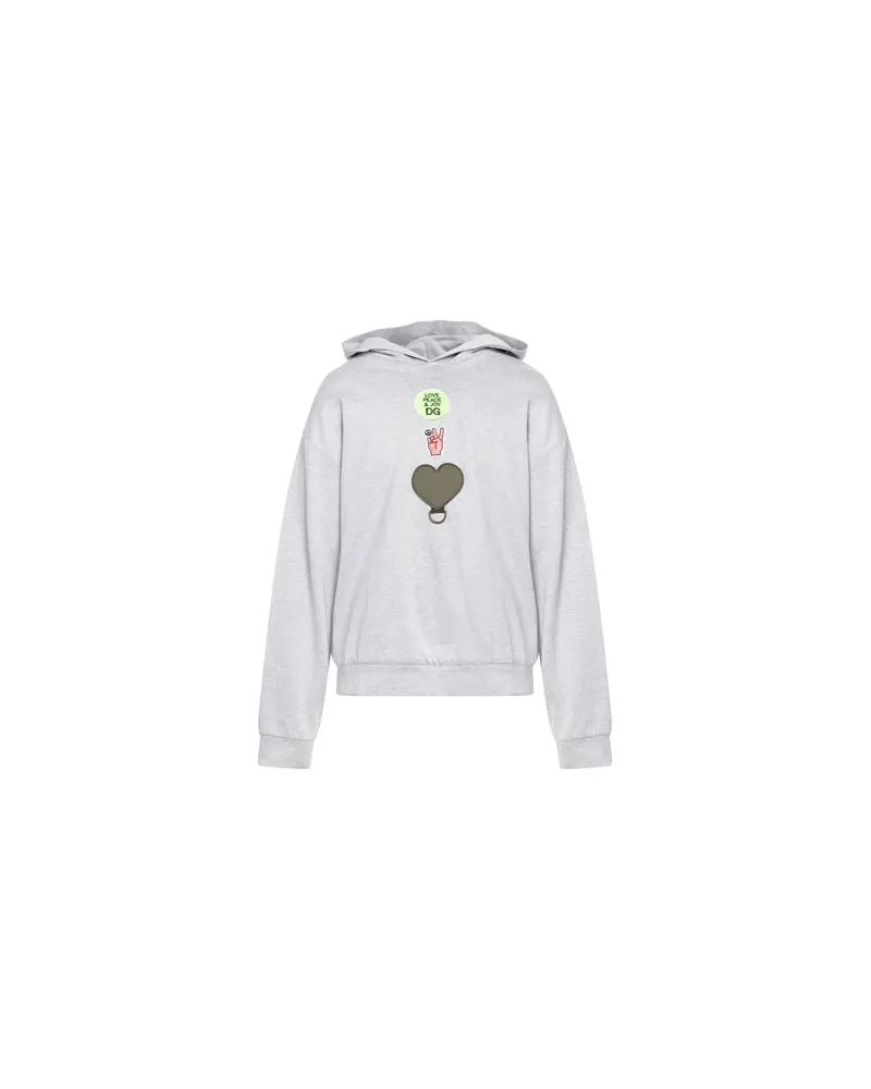 Dolce & Gabbana TOPS - Sweatshirtsauf YOOX.COM Hellgrau