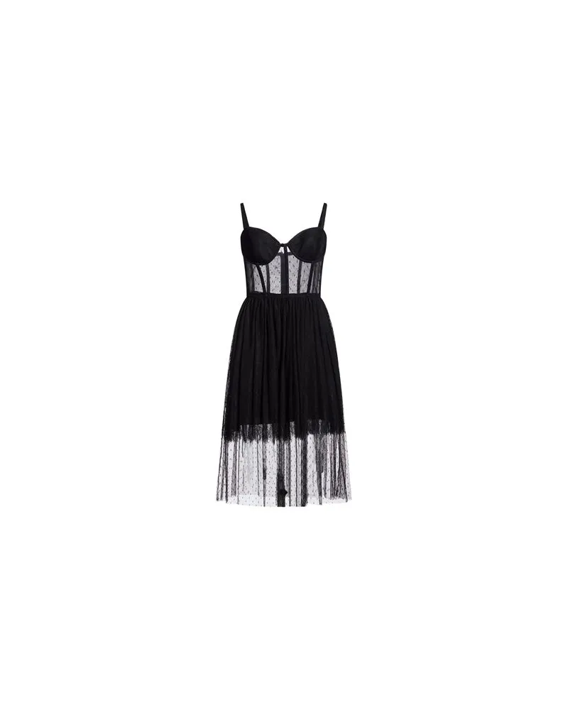 Ermanno Scervino KLEIDER - Midi-Kleiderauf YOOX.COM Schwarz