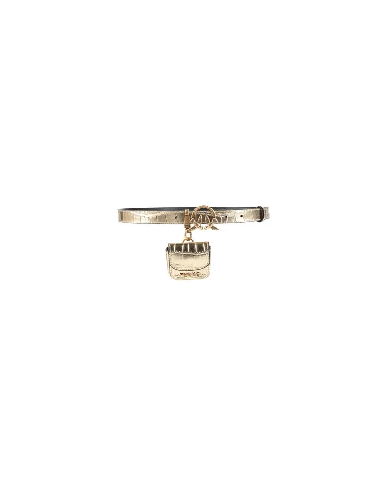 Pinko Kleinlederwaren - Gürtelauf YOOX.COM Gold