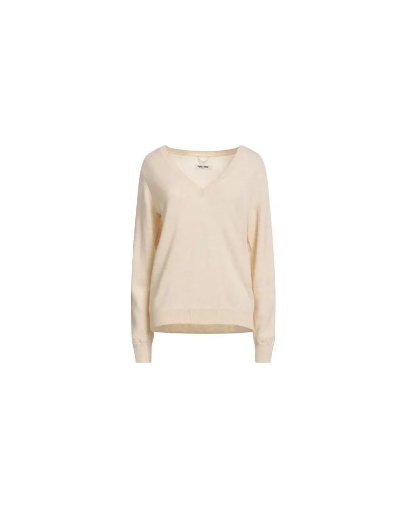 MAX&MOI STRICKWAREN - Pulloverauf YOOX.COM Cremeweiß