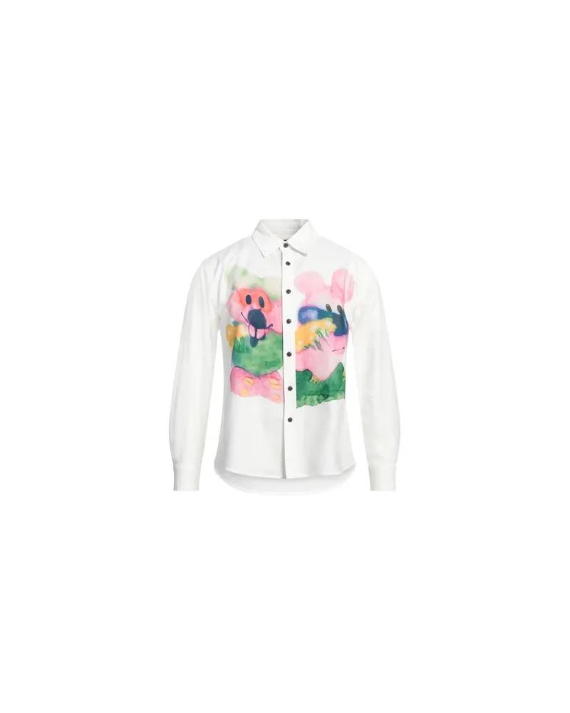 Brain Dead TOPS - Hemdenauf YOOX.COM Weiß