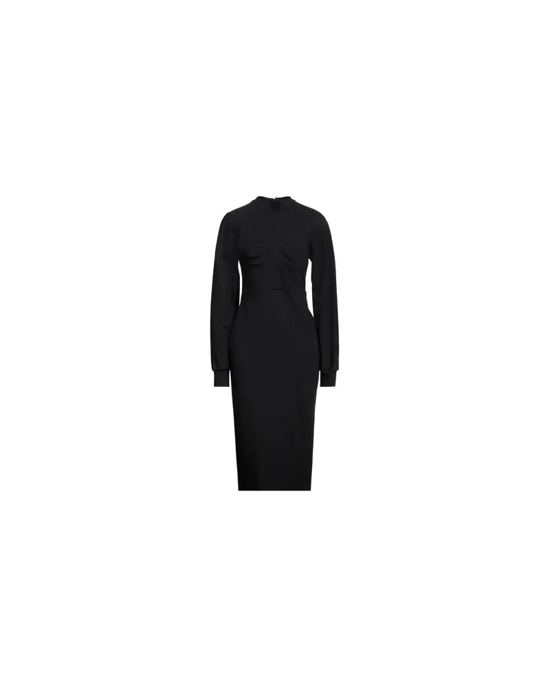 MEIMEIJ KLEIDER - Midi-Kleiderauf YOOX.COM Schwarz