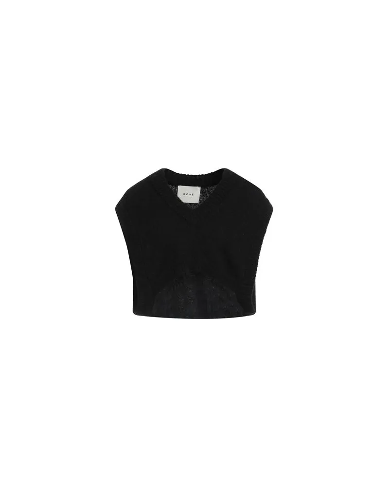 Róhe STRICKWAREN - Pulloverauf YOOX.COM Schwarz