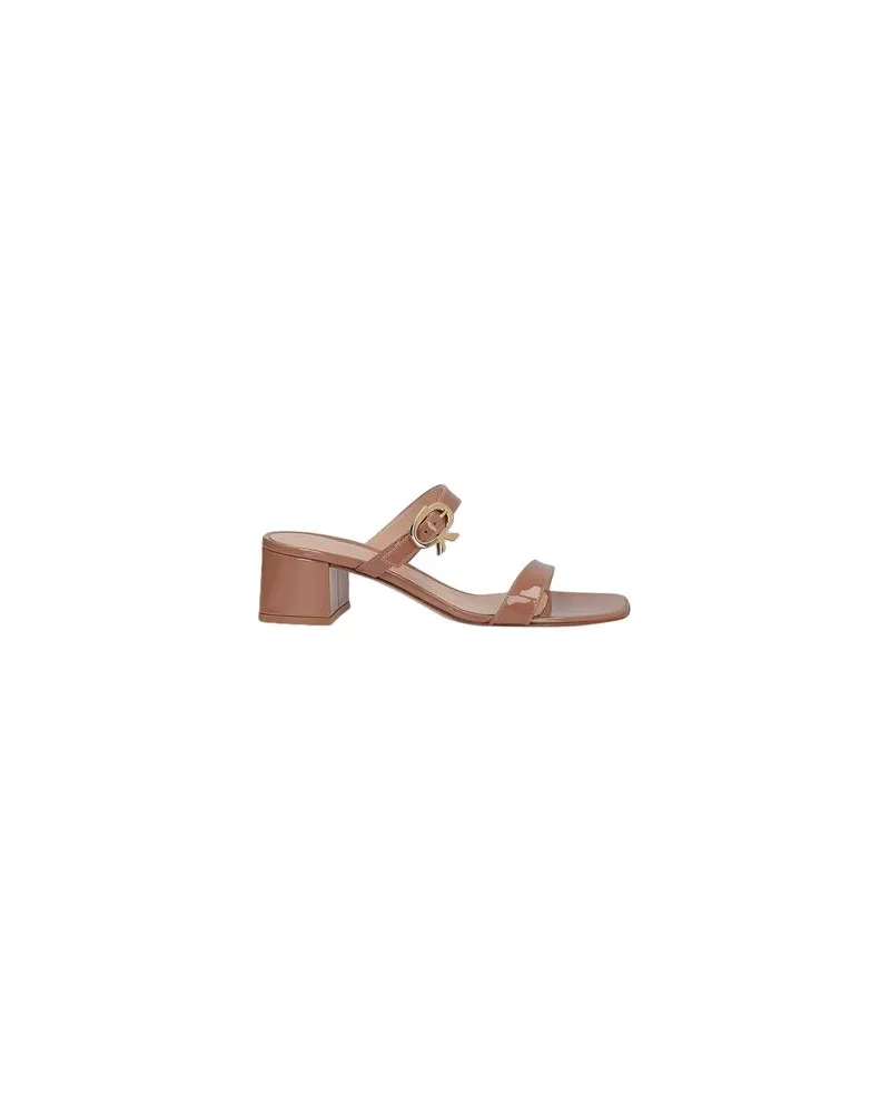 Gianvito Rossi SCHUHE - Sandalenauf YOOX.COM Hellbraun