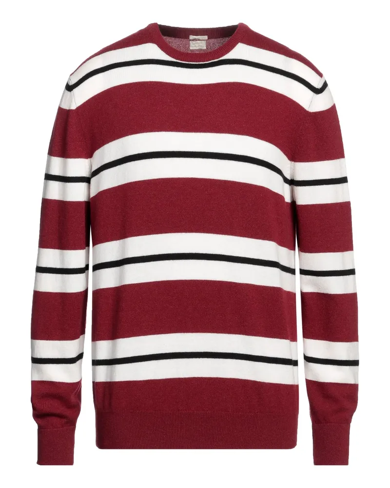 Massimo Alba Pullover Bordeaux