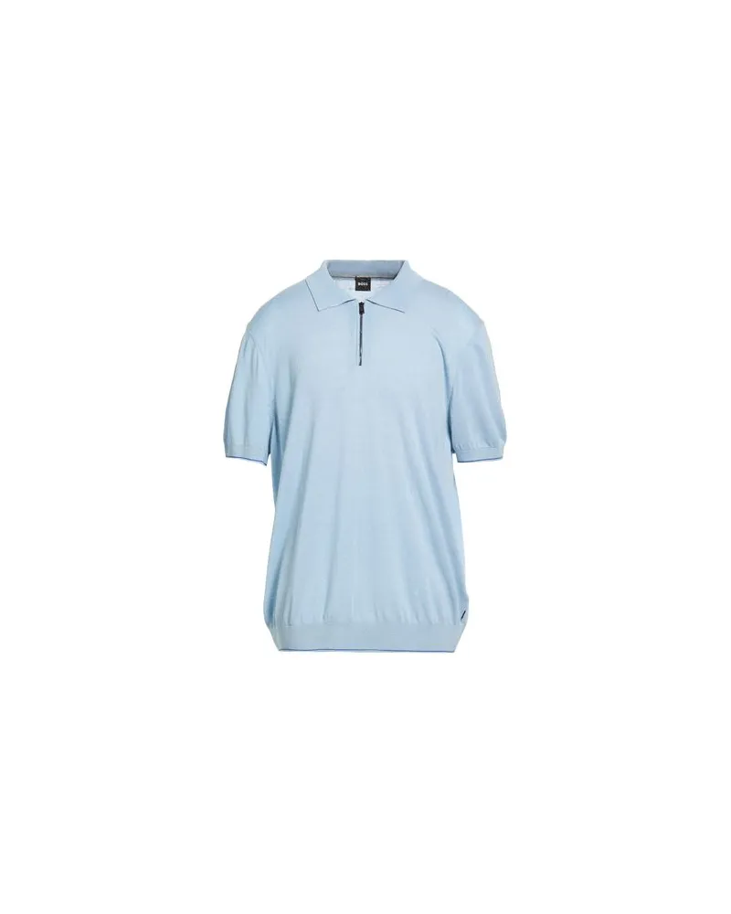 HUGO BOSS TOPS - Poloshirtsauf YOOX.COM Himmelblau