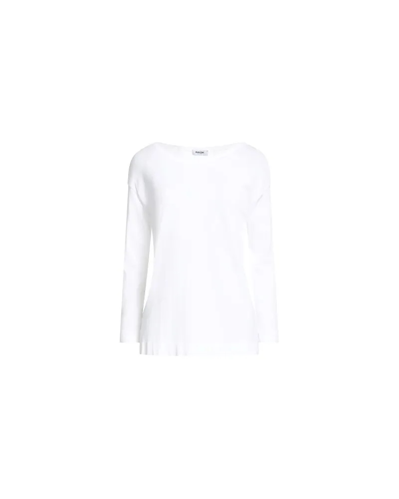 BASE Milano STRICKWAREN - Pulloverauf YOOX.COM Weiß
