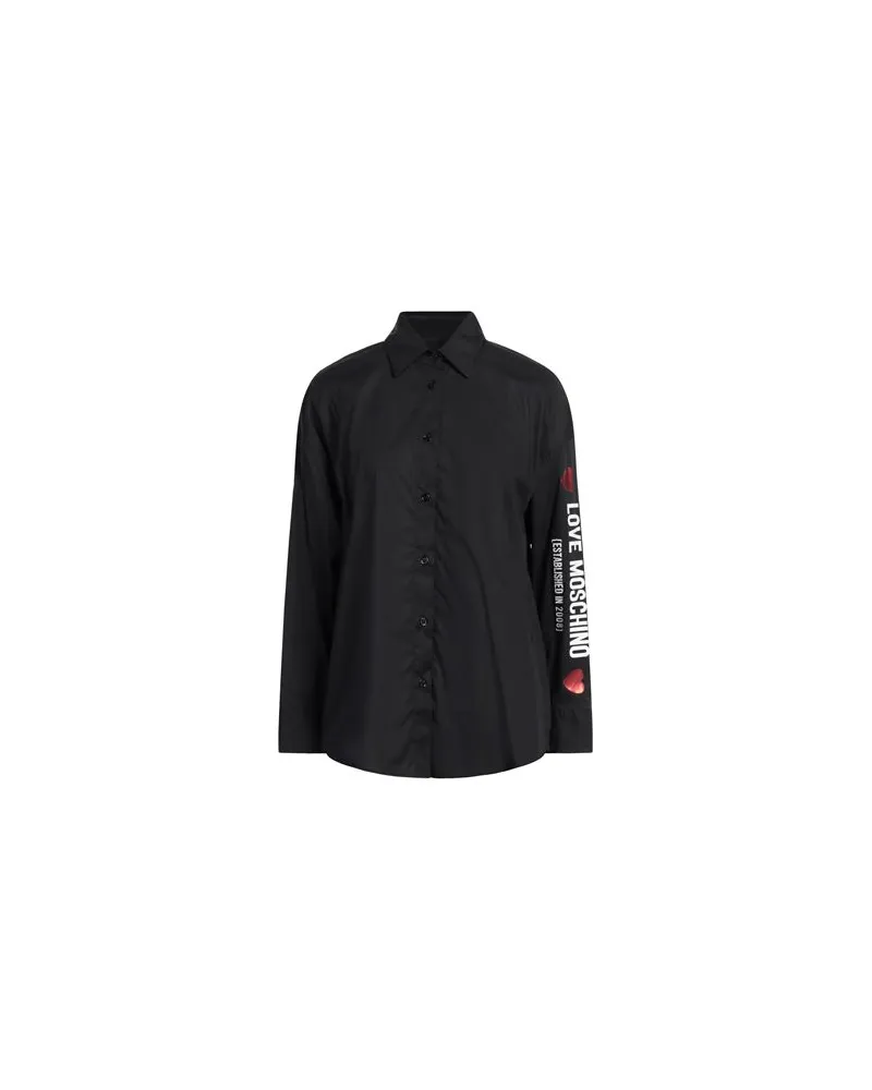 Moschino TOPS - Hemdenauf YOOX.COM Schwarz