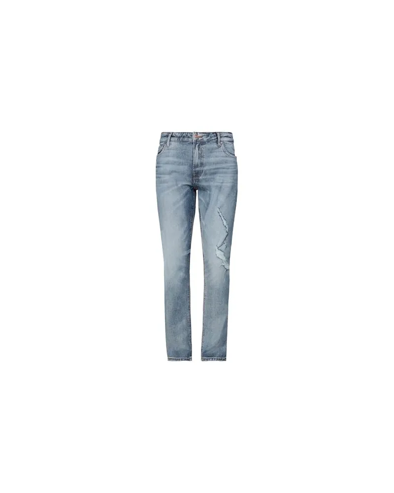 Guess HOSEN & RÖCKE - Jeanshosenauf YOOX.COM Blau