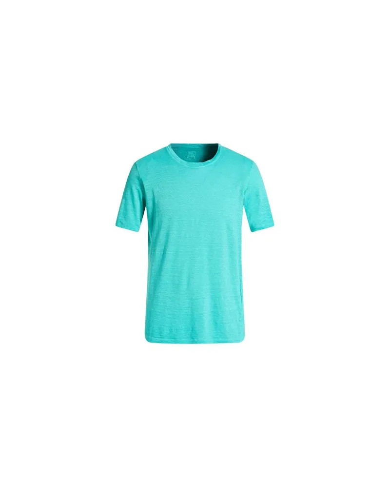 120% Lino TOPS - T-shirtsauf YOOX.COM Tūrkis